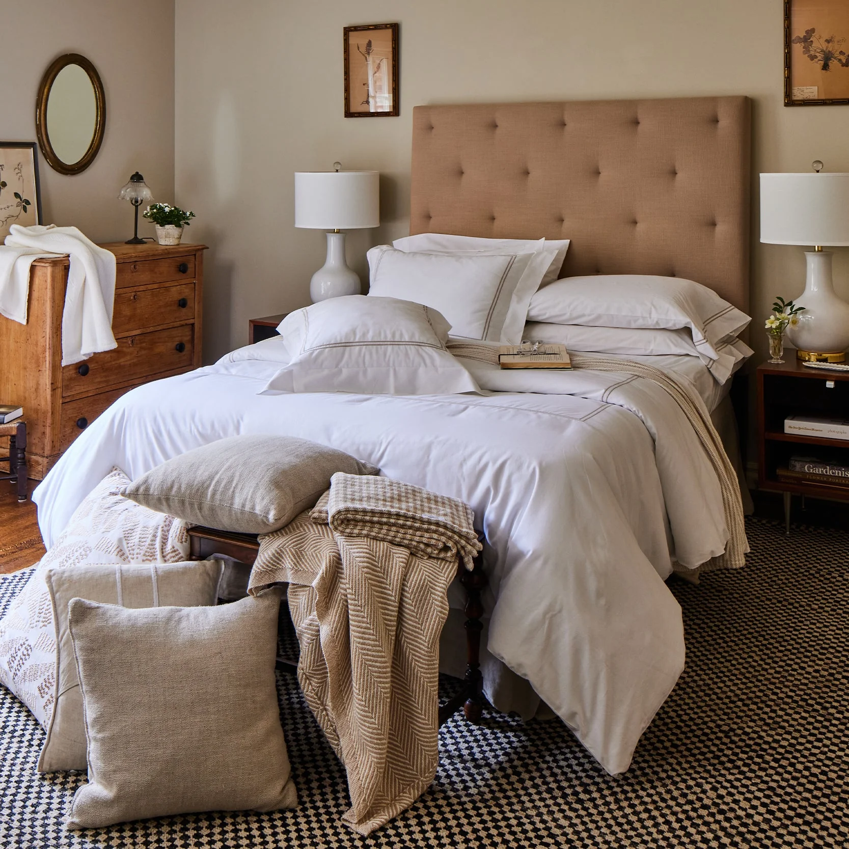 Ella Embroidered Duvet Cover - Image 3